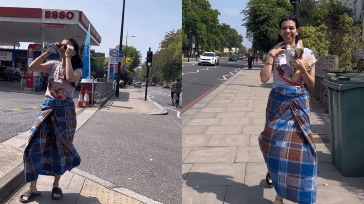 girl-wears-lungi-in-london-desis-are-in-love-with-this-fashion-experiment-viral-video